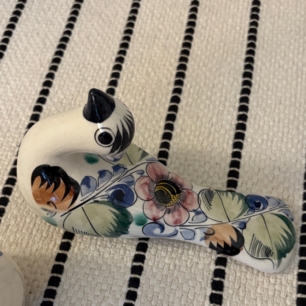 Hand painted Ceramic Bird Figurines